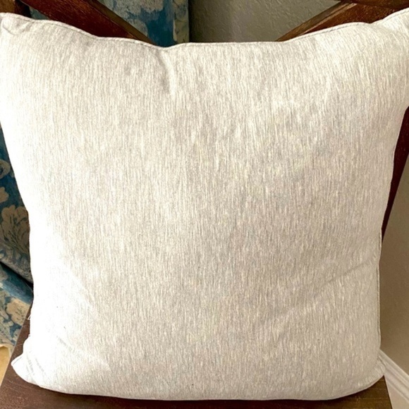 “AWESOME” Pink Pom Pom T-Shirt Knit Pillow - Picture 2 of 2